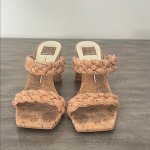 Dolce Vita Braided Cork Heels